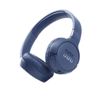 JBL Tune 660NC - Blue - Wireless, on-ear, active noise-cancelling headphones. - Hero